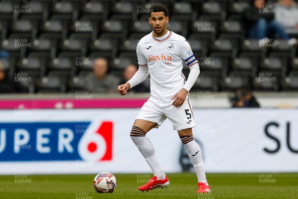 150325 - Swansea City v Burnley - Sky Bet Championship - Ben Cabango of Swansea City