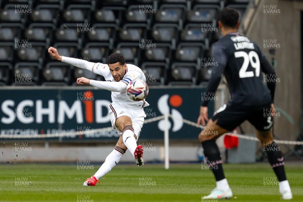 150325 - Swansea City v Burnley - Sky Bet Championship - Ben Cabango of Swansea City