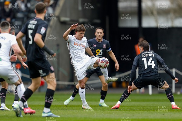 150325 - Swansea City v Burnley - Sky Bet Championship - Goncalo Franco of Swansea City