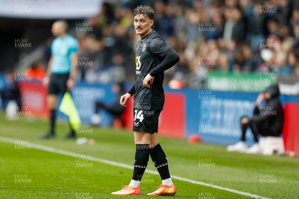 150325 - Swansea City v Burnley - Sky Bet Championship - Connor Roberts of Burnley