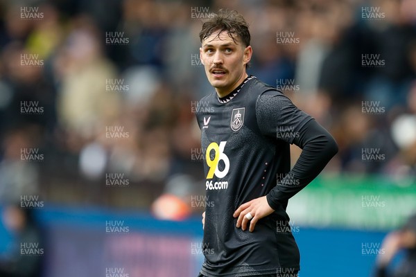 150325 - Swansea City v Burnley - Sky Bet Championship - Connor Roberts of Burnley