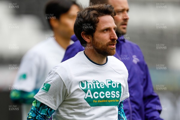 150325 - Swansea City v Burnley - Sky Bet Championship - Joe Allen of Swansea City