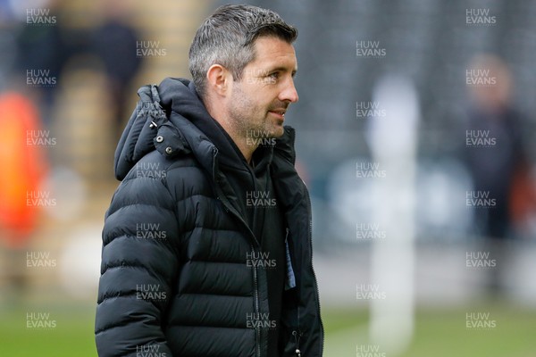 150325 - Swansea City v Burnley - Sky Bet Championship - Swansea City Interim Manager Alan Sheehan