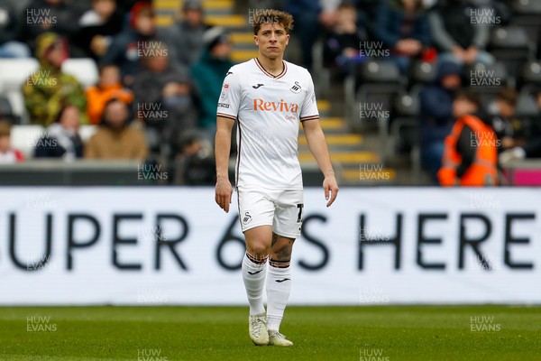 150325 - Swansea City v Burnley - Sky Bet Championship - Goncalo Franco of Swansea City