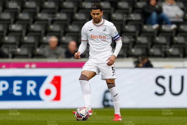 150325 - Swansea City v Burnley - Sky Bet Championship - Ben Cabango of Swansea City