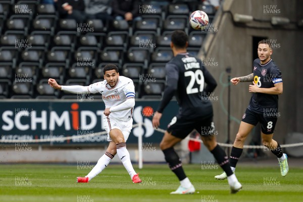 150325 - Swansea City v Burnley - Sky Bet Championship - Ben Cabango of Swansea City