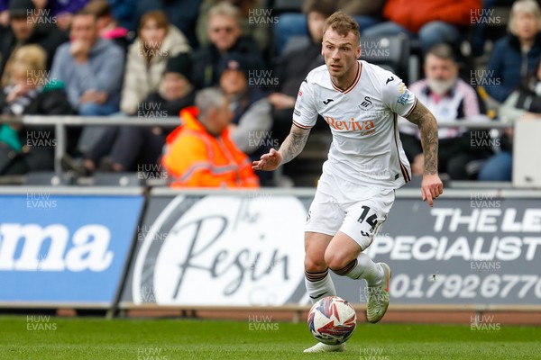 150325 - Swansea City v Burnley - Sky Bet Championship - Josh Tymon of Swansea City