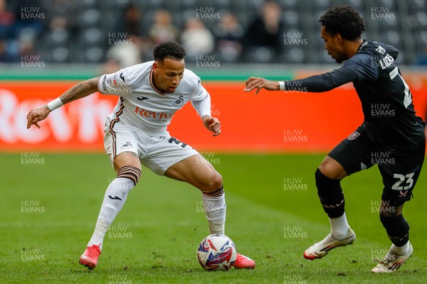 150325 - Swansea City v Burnley - Sky Bet Championship - Ronald of Swansea City