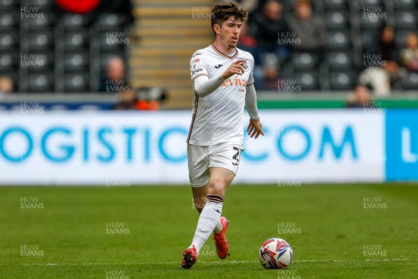 150325 - Swansea City v Burnley - Sky Bet Championship - Josh Key of Swansea City