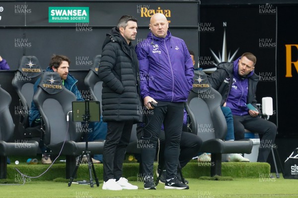 150325 - Swansea City v Burnley - Sky Bet Championship - Swansea City Interim Manager Alan Sheehan