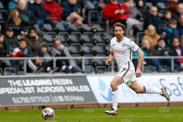 150325 - Swansea City v Burnley - Sky Bet Championship - Joe Allen of Swansea City