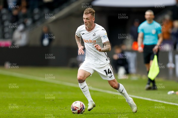 150325 - Swansea City v Burnley - Sky Bet Championship - Josh Tymon of Swansea City