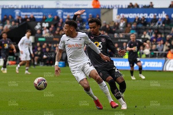 150325 - Swansea City v Burnley - Sky Bet Championship - Ronald of Swansea City