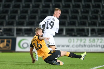 280819 - Swansea City v Cambridge United, Carabao Cup, Round 2 - Sam Surridge of Swansea City score the fifth goal