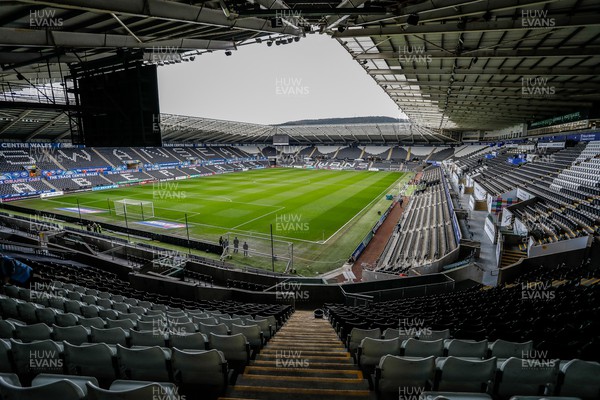 160324 - Swansea City v Cardiff City - Sky Bet Championship - General view inside the Swanseacom Stadium