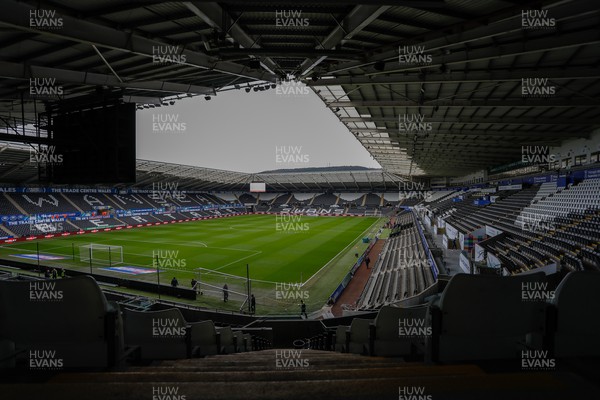 160324 - Swansea City v Cardiff City - Sky Bet Championship - General view inside the Swanseacom Stadium
