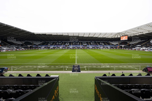 160324 - Swansea City v Cardiff City - Sky Bet Championship - A general view of the Swanseacom Stadium ahead of the match