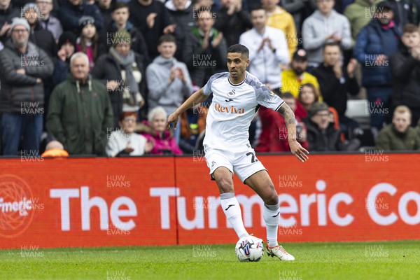 160324 - Swansea City v Cardiff City - Sky Bet Championship - Kyle Naughton of Swansea City in action