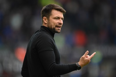 171021 - Swansea City v Cardiff City - Sky Bet Championship - Russell Martin Head Coach of Swansea City 