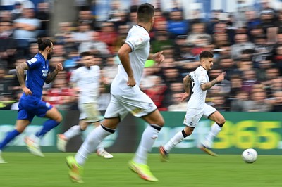 171021 - Swansea City v Cardiff City - Sky Bet Championship - Jamie Paterson of Swansea City 