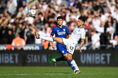 171021 - Swansea City v Cardiff City - Sky Bet Championship - Jamie Paterson of Swansea City 