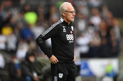 171021 - Swansea City v Cardiff City - Sky Bet Championship - Mick McCarthy Manager of Cardiff City 