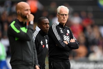 171021 - Swansea City v Cardiff City - Sky Bet Championship - Mick McCarthy Manager of Cardiff City 