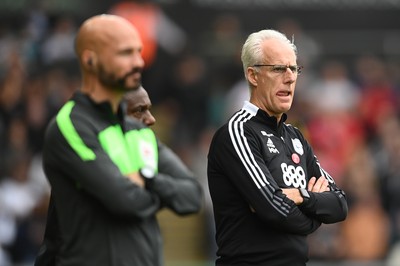 171021 - Swansea City v Cardiff City - Sky Bet Championship - Mick McCarthy Manager of Cardiff City 