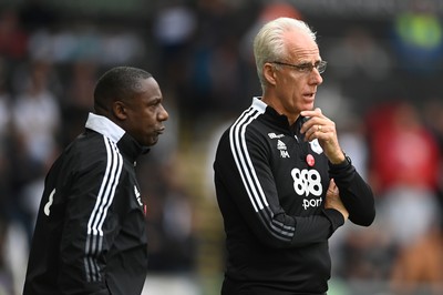 171021 - Swansea City v Cardiff City - Sky Bet Championship - Mick McCarthy Manager of Cardiff City 