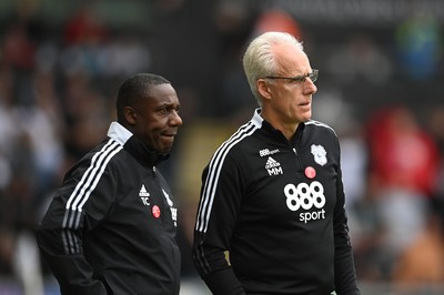 171021 - Swansea City v Cardiff City - Sky Bet Championship - Mick McCarthy Manager of Cardiff City 