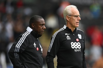 171021 - Swansea City v Cardiff City - Sky Bet Championship - Mick McCarthy Manager of Cardiff City 