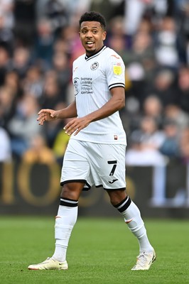 171021 - Swansea City v Cardiff City - Sky Bet Championship - Korey Smith of Swansea City 