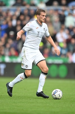 171021 - Swansea City v Cardiff City - Sky Bet Championship - Ryan Bennett of Swansea City 