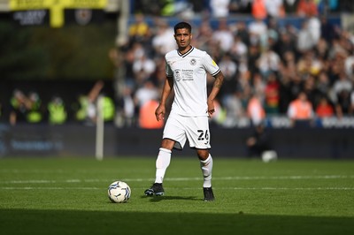 171021 - Swansea City v Cardiff City - Sky Bet Championship - Kyle Naughton of Swansea City 