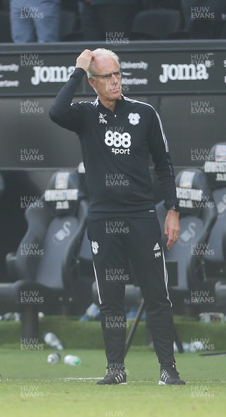 171021 - Swansea City v Cardiff City, EFL Sky Bet Championship - Cardiff City manager Mick McCarthy at the end of the match
