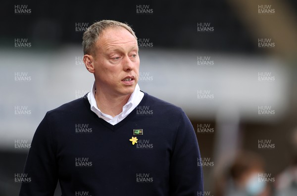 200321 - Swansea City v Cardiff City - SkyBet Championship - Swansea City Manager Steve Cooper