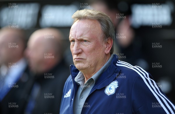 271019 - Swansea City v Cardiff City - SkyBet Championship - Cardiff City Manager Neil Warnock