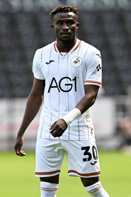010826 - Swansea City v CD Leganes - Preseason Friendly - Jospeh Opoku of Swansea City