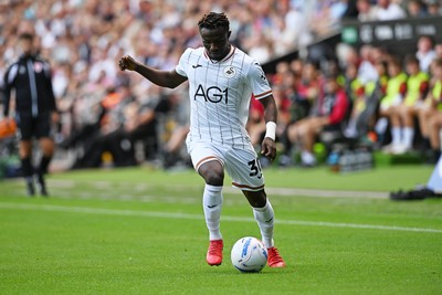 010826 - Swansea City v CD Leganes - Preseason Friendly - Moussa Yeo of Swansea City