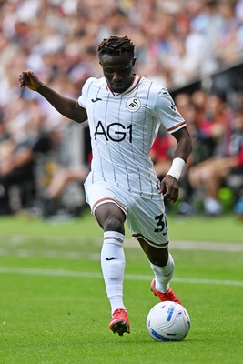 010826 - Swansea City v CD Leganes - Preseason Friendly - Moussa Yeo of Swansea City