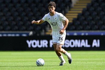 010826 - Swansea City v CD Leganes - Preseason Friendly - Filip Lissah of Swansea City