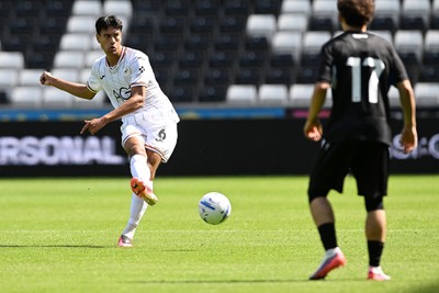 010826 - Swansea City v CD Leganes - Preseason Friendly - Filip Lissah of Swansea City