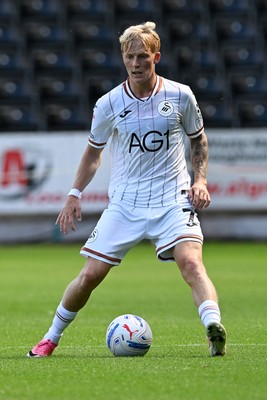 010826 - Swansea City v CD Leganes - Preseason Friendly - Melker Widell of Swansea City