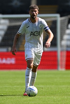 010826 - Swansea City v CD Leganes - Preseason Friendly - Cameron Burgess of Swansea City