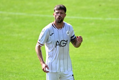 010826 - Swansea City v CD Leganes - Preseason Friendly - Cameron Burgess of Swansea City