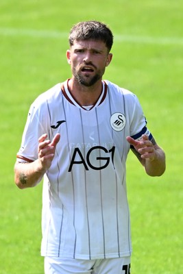 010826 - Swansea City v CD Leganes - Preseason Friendly - Cameron Burgess of Swansea City