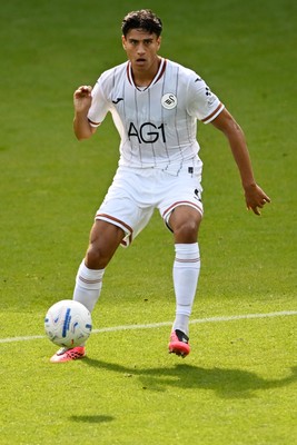 010826 - Swansea City v CD Leganes - Preseason Friendly - Marko Stamenic of Swansea City