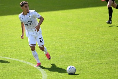 010826 - Swansea City v CD Leganes - Preseason Friendly - Leo Walta of Swansea City