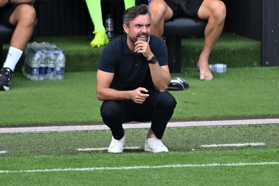 010826 - Swansea City v CD Leganes - Preseason Friendly - Leganes Manager, Ruben Albes