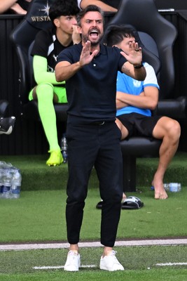 010826 - Swansea City v CD Leganes - Preseason Friendly - Leganes Manager, Ruben Albes
